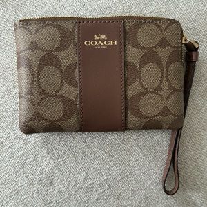 Brand new coach wrist wallet